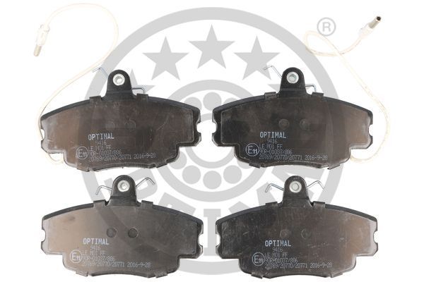OPTIMAL BP-09416 Brake Pad Set, disc brake