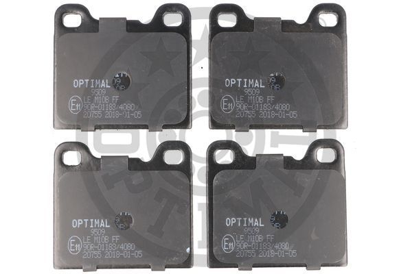 OPTIMAL BP-09509 Brake Pad Set, disc brake