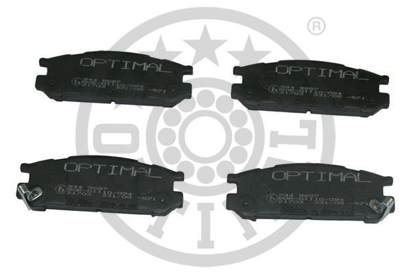 OPTIMAL BP-09687 Brake Pad Set, disc brake