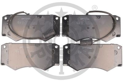 Brake Pad Set, disc brake OPTIMAL BP-09853