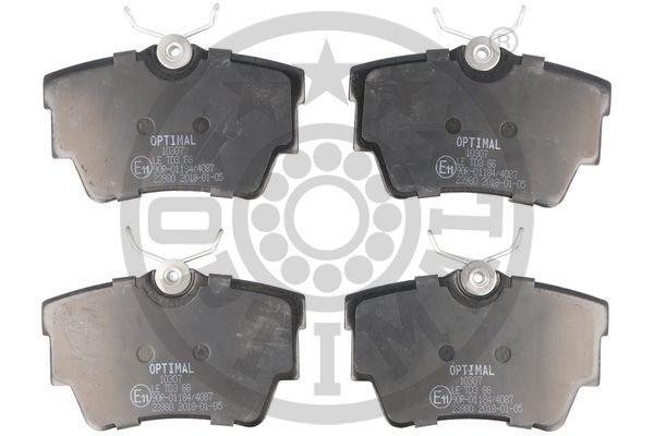 OPTIMAL BP-10307 Brake Pad Set, disc brake