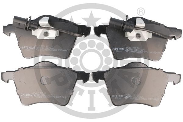 OPTIMAL BP-12018 Brake Pad Set, disc brake
