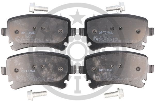 OPTIMAL BP-12242 Brake Pad Set, disc brake