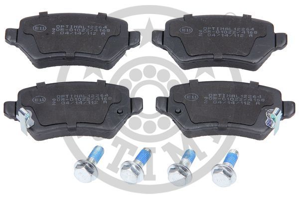 OPTIMAL BP-12264 Brake Pad Set, disc brake