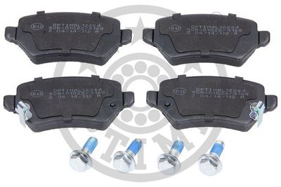 Brake Pad Set, disc brake OPTIMAL BP-12264