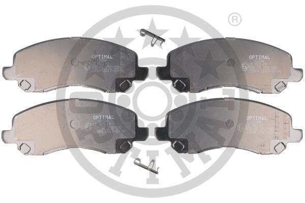 OPTIMAL BP-12284 Brake Pad Set, disc brake