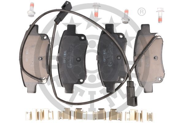 OPTIMAL BP-12298 Brake Pad Set, disc brake