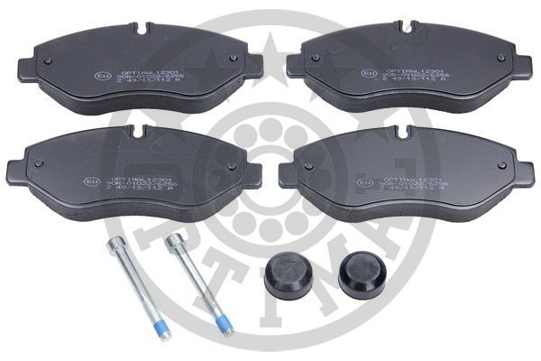 OPTIMAL BP-12301 Brake Pad Set, disc brake