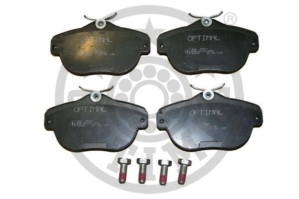 OPTIMAL BP-12317 Brake Pad Set, disc brake