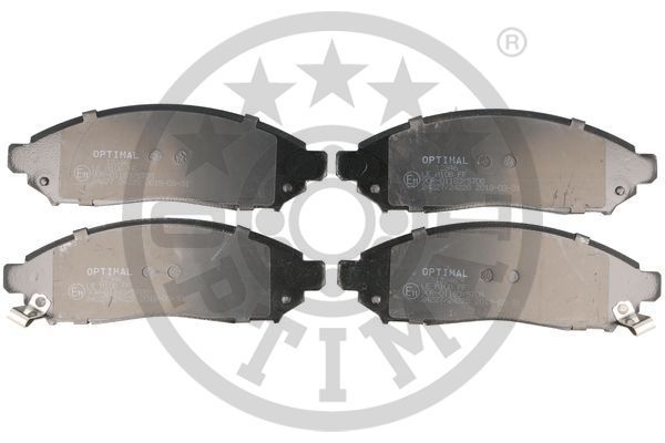 OPTIMAL BP-12346 Brake Pad Set, disc brake