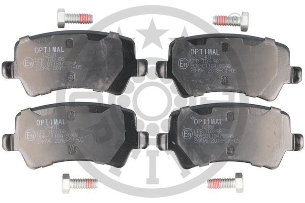 OPTIMAL BP-12401 Brake Pad Set, disc brake