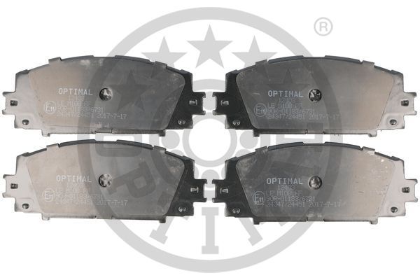 OPTIMAL BP-12403 Brake Pad Set, disc brake