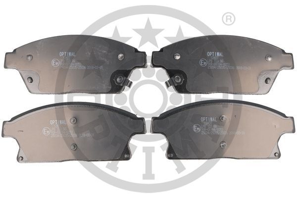 OPTIMAL BP-12407 Brake Pad Set, disc brake