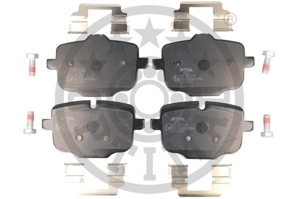 OPTIMAL BP-12416 Brake Pad Set, disc brake