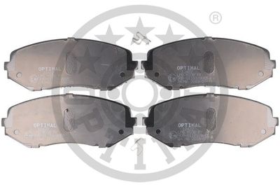 Brake Pad Set, disc brake OPTIMAL BP-12422