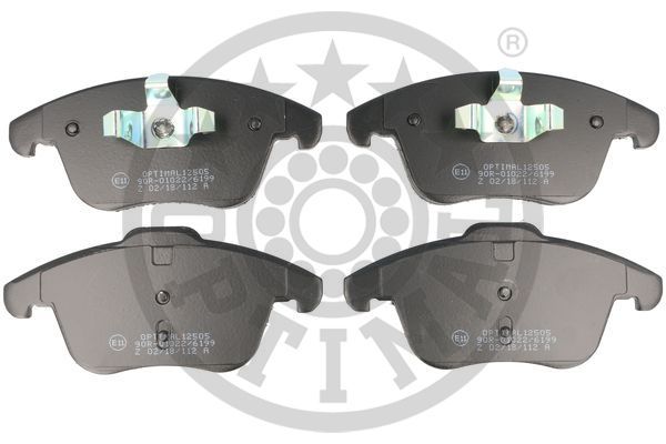 OPTIMAL BP-12505 Brake Pad Set, disc brake