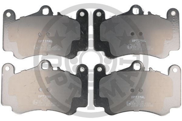 OPTIMAL BP-12523 Brake Pad Set, disc brake
