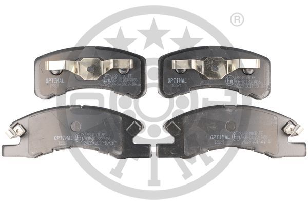 OPTIMAL BP-12524 Brake Pad Set, disc brake