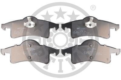 Brake Pad Set, disc brake OPTIMAL BP-12566