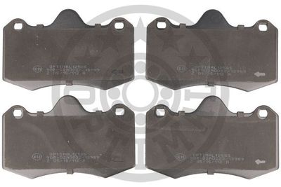 Brake Pad Set, disc brake OPTIMAL BP-12585