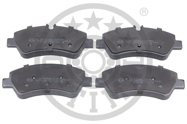 OPTIMAL BP-12589 Brake Pad Set, disc brake