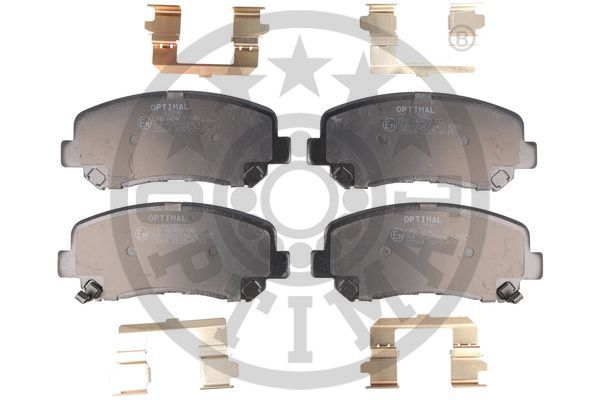 OPTIMAL BP-12590 Brake Pad Set, disc brake