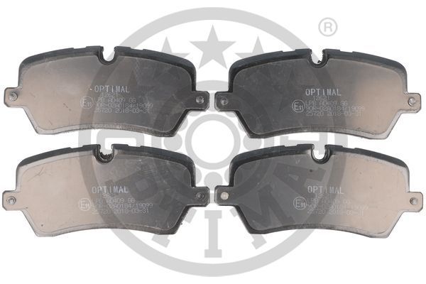 OPTIMAL BP-12621 Brake Pad Set, disc brake