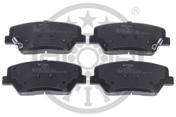 OPTIMAL BP-12624 Brake Pad Set, disc brake