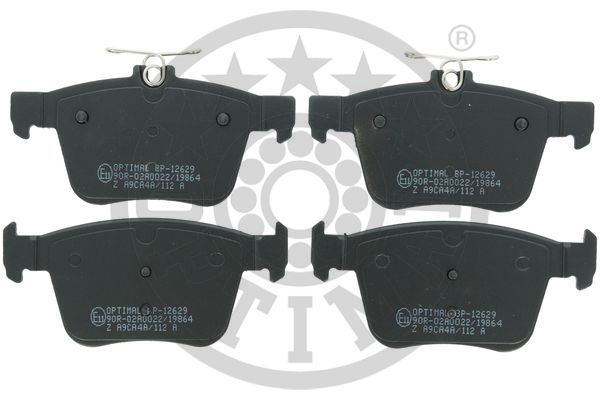 OPTIMAL BP-12629 Brake Pad Set, disc brake