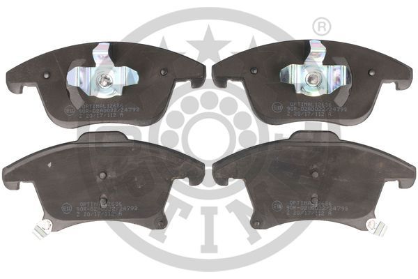 OPTIMAL BP-12636 Brake Pad Set, disc brake