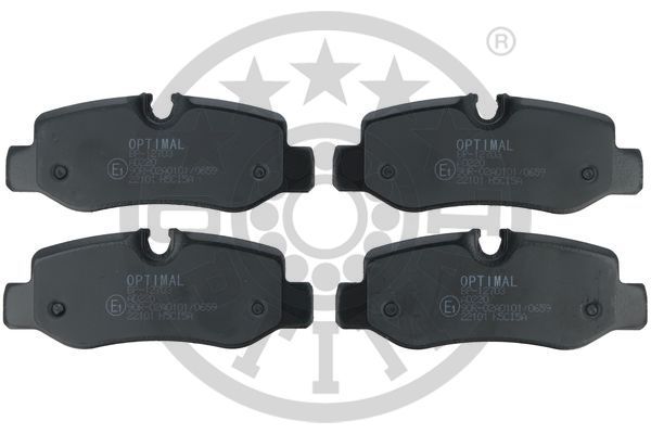 OPTIMAL BP-12703 Brake Pad Set, disc brake