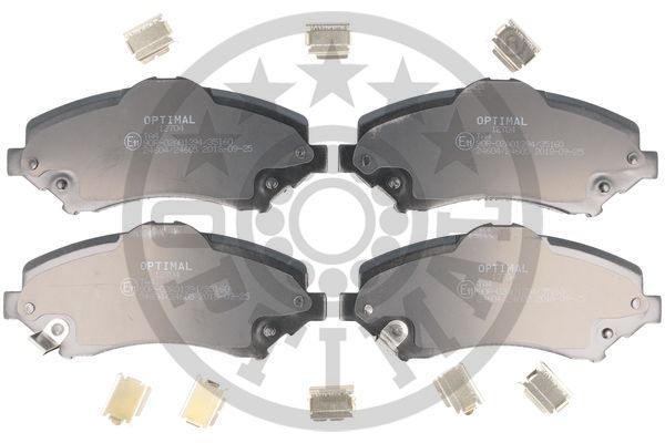 OPTIMAL BP-12704 Brake Pad Set, disc brake