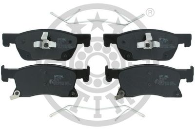 Brake Pad Set, disc brake OPTIMAL BP-12745