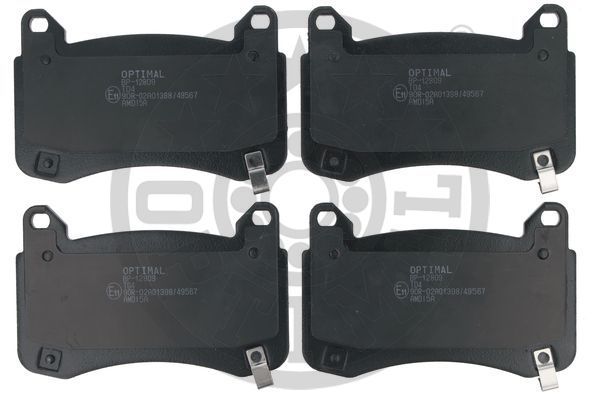 OPTIMAL BP-12809 Brake Pad Set, disc brake
