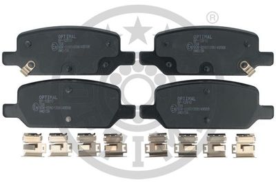 Brake Pad Set, disc brake OPTIMAL BP-12810
