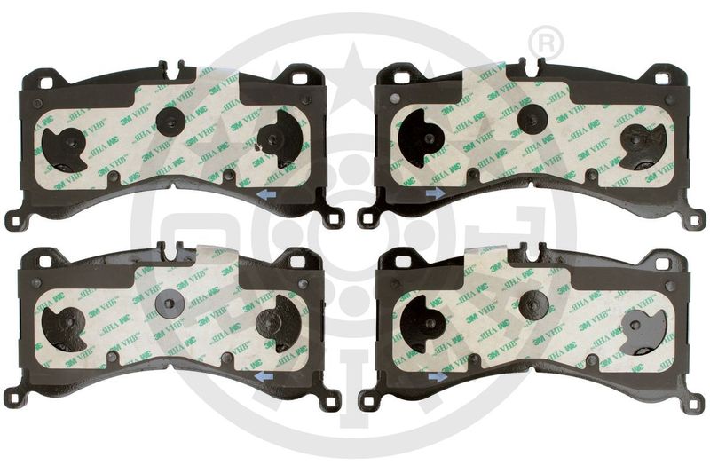 OPTIMAL BP-12915 Brake Pad Set, disc brake