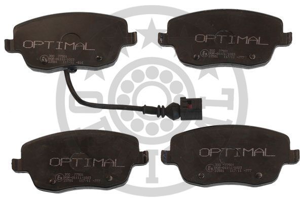 OPTIMAL BP-77501 Brake Pad Set, disc brake