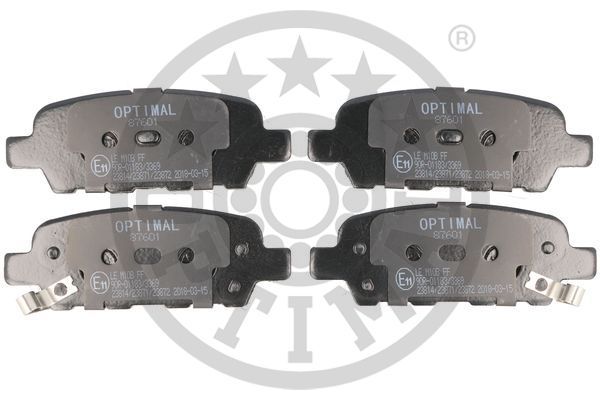 OPTIMAL BP-87601 Brake Pad Set, disc brake