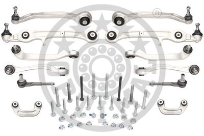 Control/Trailing Arm Kit, wheel suspension OPTIMAL G8-560
