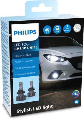 Bulb, front fog light PHILIPS 11366U3022X2
