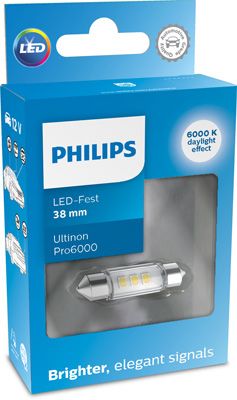 PHILIPS 11854CU60X1 Bulb, licence plate light