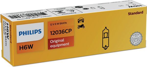 PHILIPS 12036CP Bulb, direction indicator