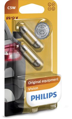 PHILIPS 12844B2 Bulb, licence plate light
