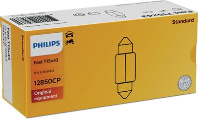 Bulb, interior light PHILIPS 12850CP