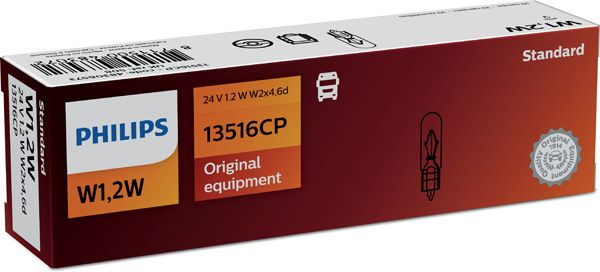 PHILIPS 13516CP Bulb, instrument lighting