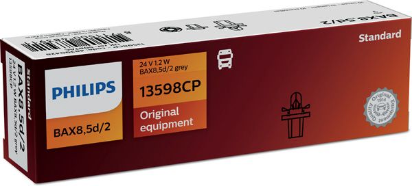 PHILIPS 13598CP Bulb, instrument lighting