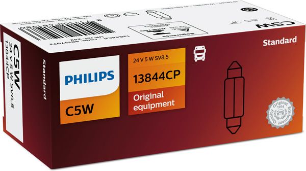 PHILIPS 13844CP Bulb, licence plate light