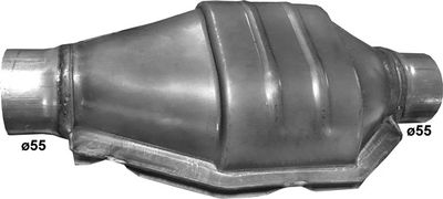 Centre Muffler, universal POLMO 00.257