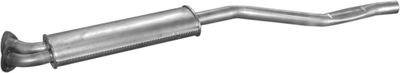Centre Muffler POLMO 03.29