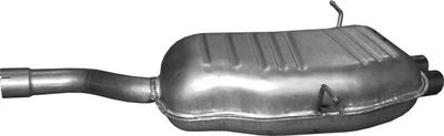 Rear Muffler POLMO 03.50